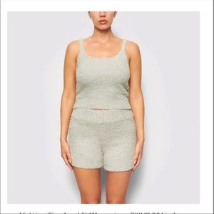 SKIMS KNIT TANK & SHORTS SET
